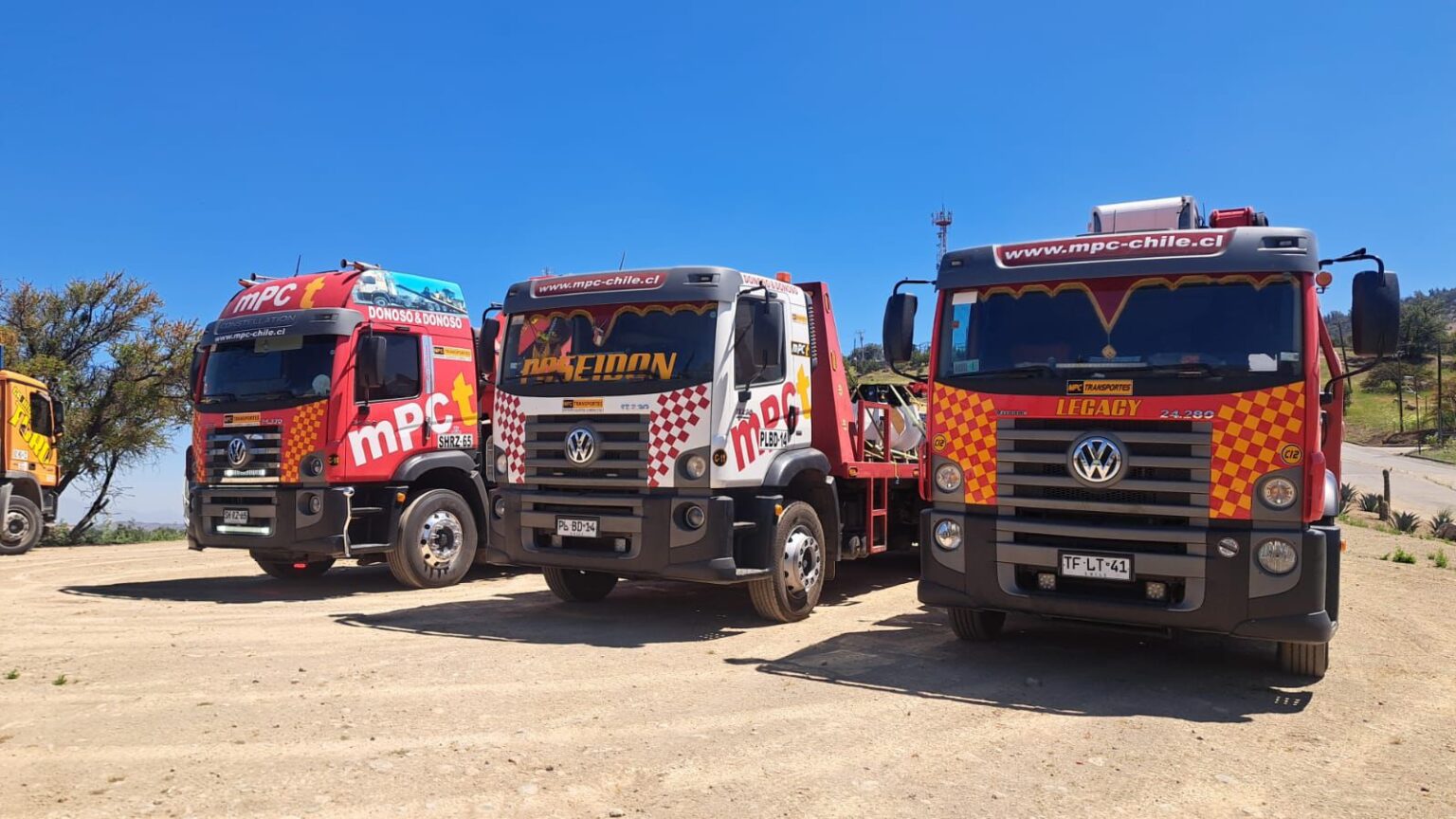 Servicio de transporte especializado de MPC Transportes